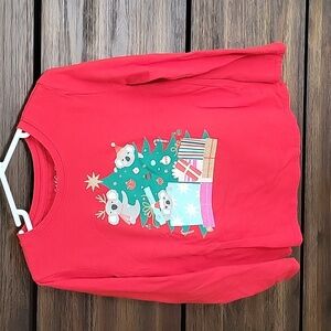 Koala Christmas Shirt Sz 6/6X